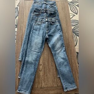 Lot of Classic Boys Blue Denim Jeans - Slim Fit